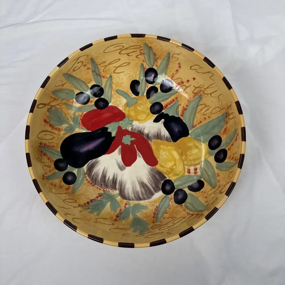 Certified International Vegetables Serving Bowl 13”